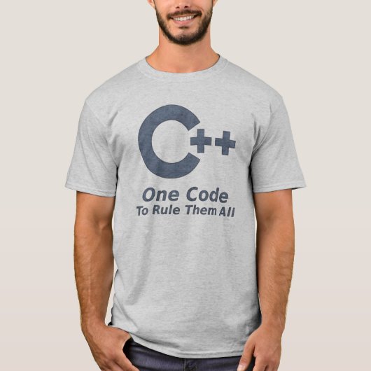 C++ Humor Tシャツ (正面)