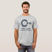 C++ Humor Tシャツ (正面フル)