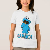 C is for Cookie Monster トライブレンドTシャツ (正面)