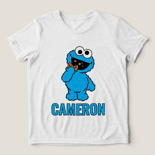 C is for Cookie Monster トライブレンドTシャツ (デザイン正面)