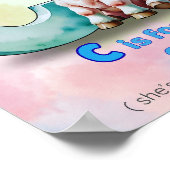 C is for Cow – Calm and Curious Animal Alphabet ポスター (角)