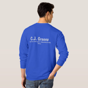 C.J.グリーンTシャツ Tシャツ