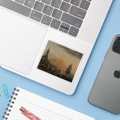 C.J. Vernet – ポートでの穏やか地中海の シール (ノートパソコンとiPhone)