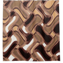 C.L.ブラウン著タフィー及びカラメルのシャワー・カーテン シャワーカーテン