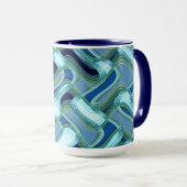 C.L.ブラウン著ペントハウス及び舗装のコンボのマグ マグカップ (正面右)