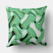 C.L.ブラウン著賢明な及びアイボリーの綿の装飾用クッション クッション (裏面)