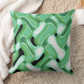 C.L.ブラウン著賢明な及びアイボリーの綿の装飾用クッション クッション (ブランケット)