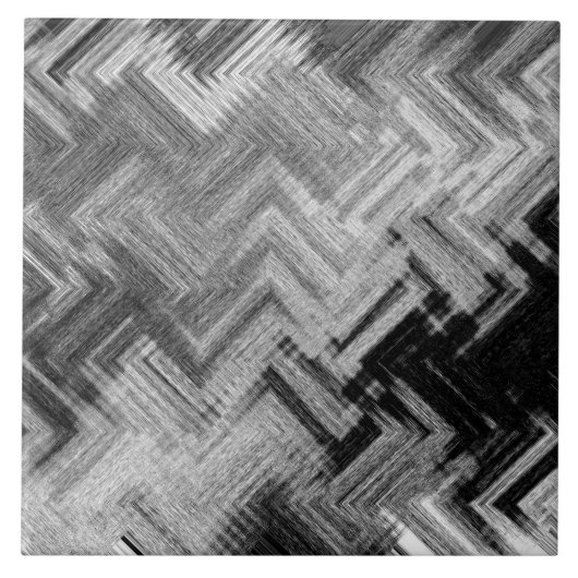 C.L.ブラシ鋼大型セラミックタイルブラウン タイル (正面)