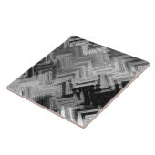 C.L.ブラシ鋼大型セラミックタイルブラウン タイル (側面)