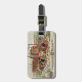 C.L. Centrivre Brewing Company工場建物。 ラゲッジタグ (正面縦)