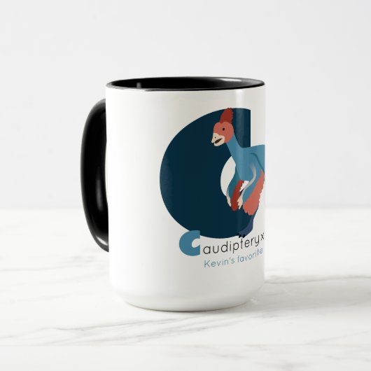 C like Caudipteryx Mug マグカップ (正面左)