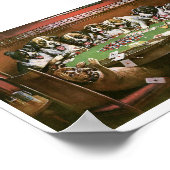 C Mクーリッジトランプのポーカー悔やみや弔慰(1903) ポスター (角)