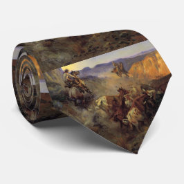 C Mラッセルザスリック耳ヴィンテージ西カウボーイ ネクタイ