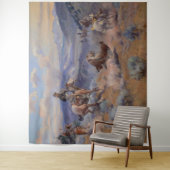 C Mラッセルループスウィフトウマーズヴィンテージ西部 タペストリー (インサイチュ)