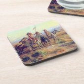 C Mラッセル偵察者のコルクのコースター コースター (左側)