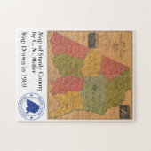 C. M.ミラーの地図 – パズル (横)