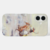C.M.ラッセルによるバーの三角形のカウボーイ Case-Mate iPhoneケース (裏面 (横))