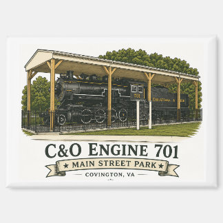 C&O機関車701マグネット マグネット