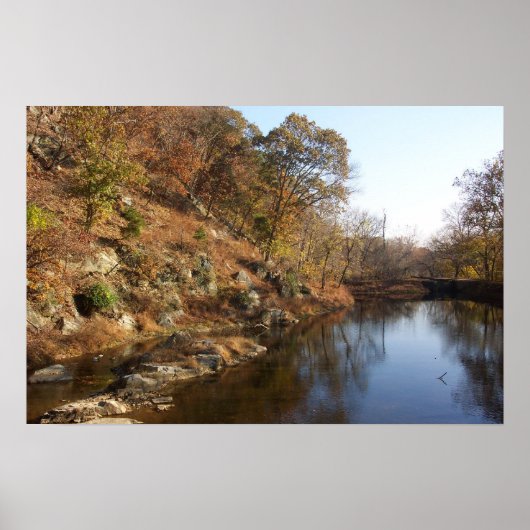 C & O運河 – 素晴らし秋、MD ポスター (正面)