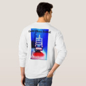 C.O. ペイントボールの長袖の人 Tシャツ (裏面フル)