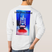 C.O. ペイントボールの長袖の人 Tシャツ (裏面)