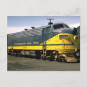 C&O EMD F-7A ポストカード (正面)