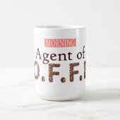 C.O.F.F.E.E.の朝のエージェント コーヒーマグカップ (中央)