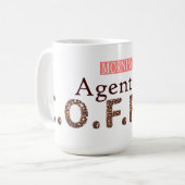 C.O.F.F.E.E.の朝のエージェント コーヒーマグカップ (正面左)