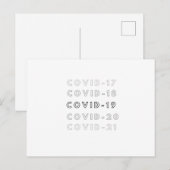 c o v i d ポストカード (正面/裏面)