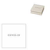 c o v i d ラバースタンプ (押印)