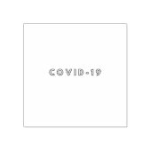 c o v i d ラバースタンプ (インプリント)