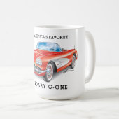 C-ONE自動車アート コーヒーマグカップ (正面右)