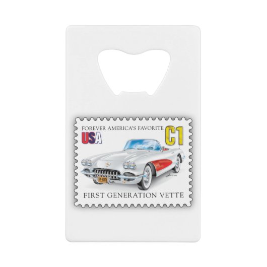C-ONE自動車芸術 クレジットカード栓抜き (正面)
