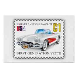 C-ONE自動車芸術 ポスター