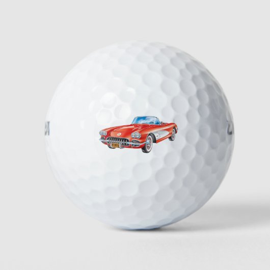 C-ONE AUTOMOBILE ART GOLF BALLS ゴルフボール (正面)