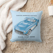 C-ONE AUTOMOBILE ART THROW PILLOW クッション (ブランケット)