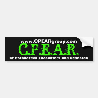 C.P.E.A.R. バンパーステッカー