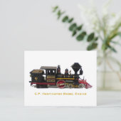 C.P. Huntingtonモデルエンジンポストカード ポストカード (スタンド正面)