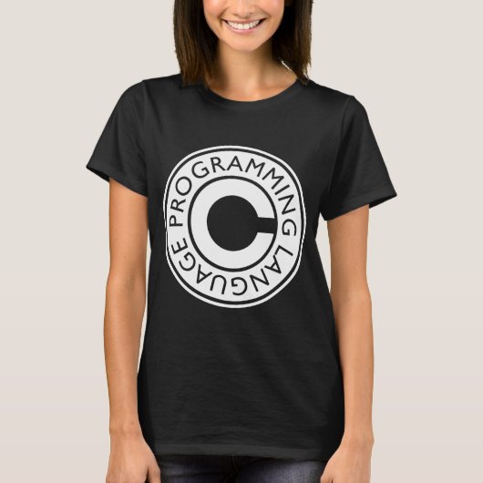 C_PROGRAMMING_LANGUAGE Tシャツ (正面)