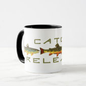 C & R – トラウト マグカップ (正面左)