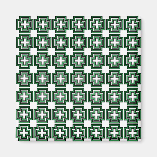 C&Sグリーン マグネット (正面)