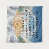 C Sルイス引用文 タペストリー (正面(横))