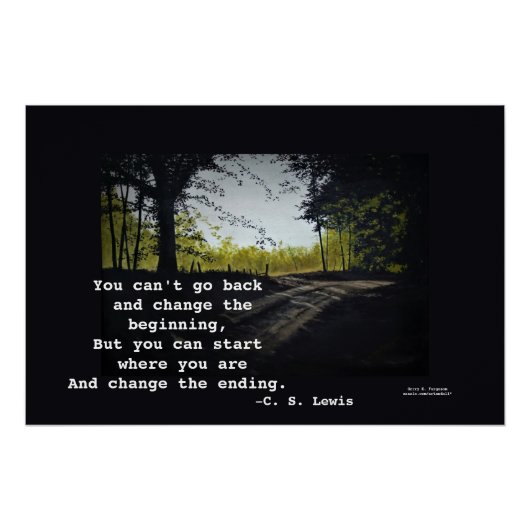 C.S.ルイスに戻れない ポスター (正面)