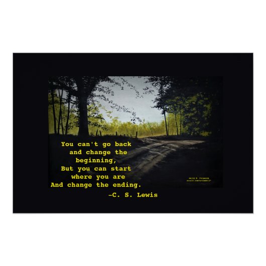 C.S.ルイスに戻れない ポスター (正面)