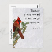 C.S.ルイス引用文はがき ポストカード (正面/裏面)