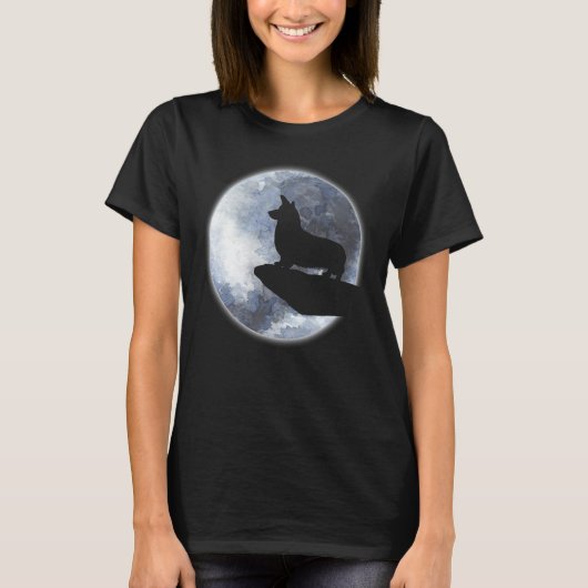 C:\Users\Administrator\Downloads\コーギー2\コーギーの子犬 Tシャツ (正面)