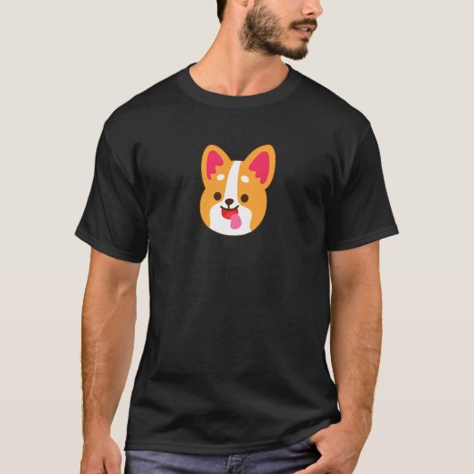 C:\Users\Administrator\Downloads\コーギー2\コーギーの子犬 Tシャツ (正面)