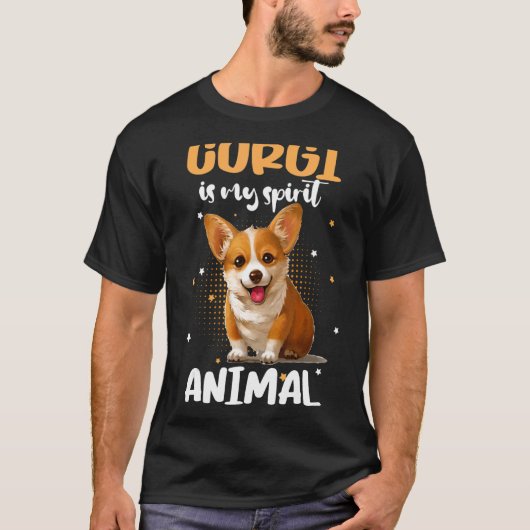 C:\Users\Administrator\Downloads\コーギー 2\コーギーの子犬 Tシャツ (正面)