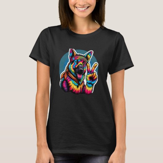 C:\Users\Administrator\Downloads\ジャーマンシェパード 2 Tシャツ (正面)