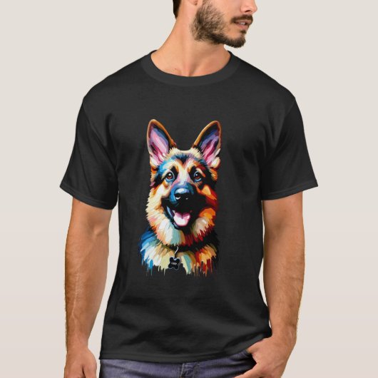 C:\Users\Administrator\Downloads\ジャーマンシェパード 2 Tシャツ (正面)